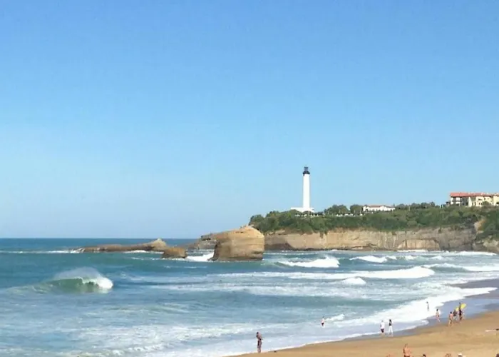 En Front De Avec Piscine A - Fr-1-3-418 * ビアリッツ