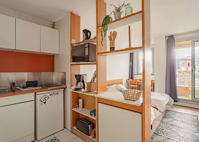 アパート En Front De Avec Piscine A - Fr-1-3-418 ビアリッツ