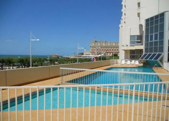 Apartament En Front De Avec Piscine A - Fr-1-3-418 Biarritz